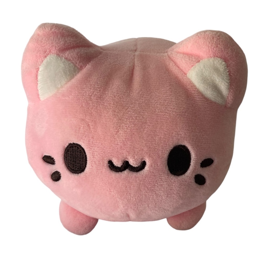 Aurora Tasty Peach 8" Strawberry Meowchi Pink Stuffed Animal Plush 2020 2021